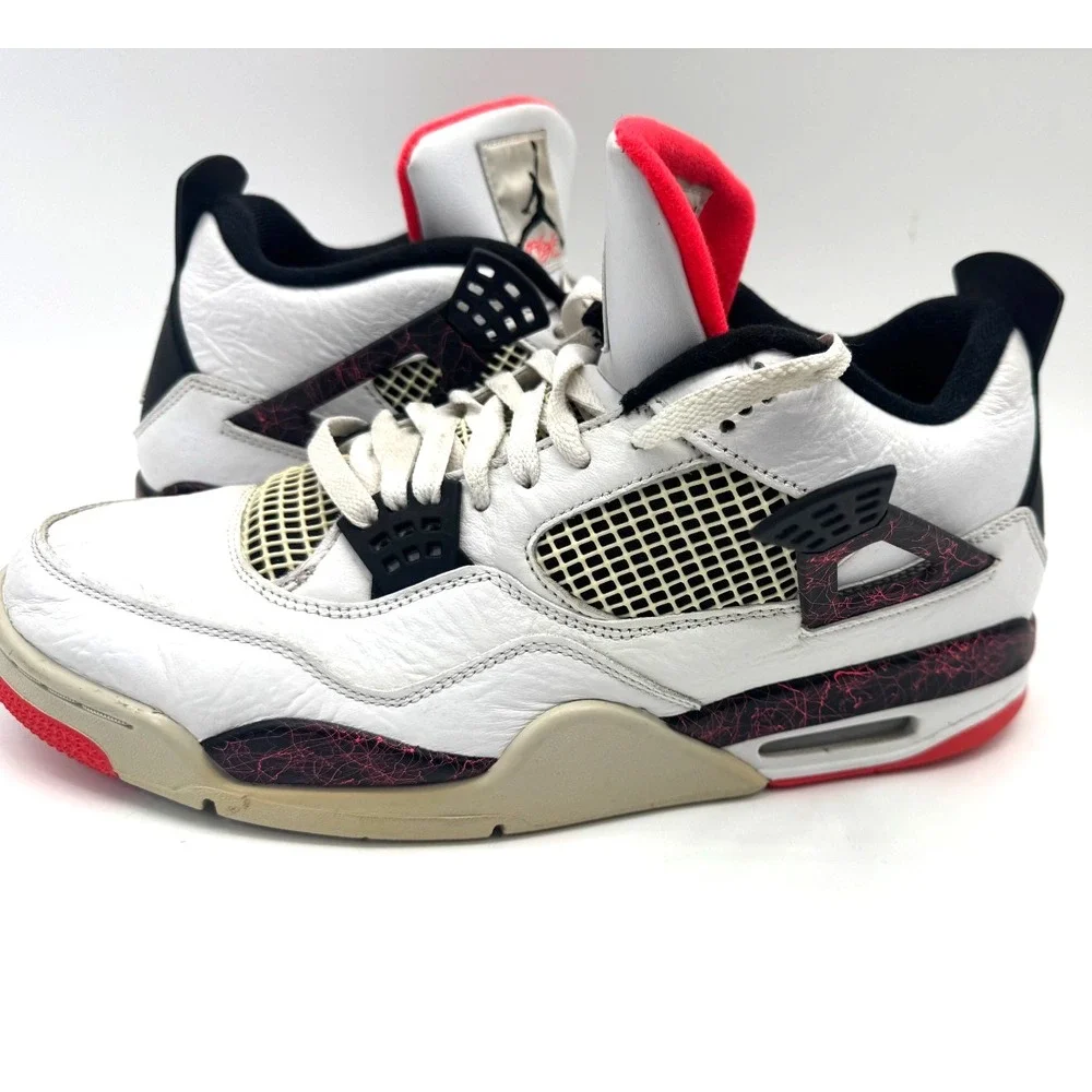 Air Jordan 4 Retro Hot Lava Flight Nostalgia Size 13 Mens 308497-116 No Box